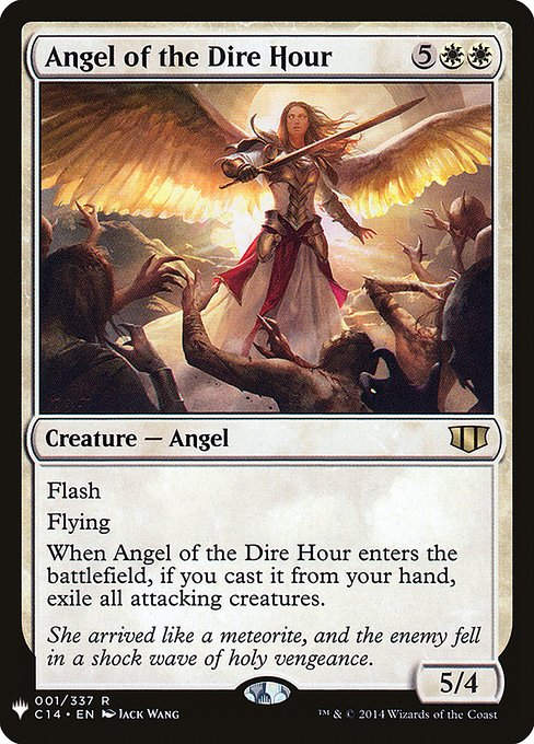 Angel of the Dire Hour (PLST) (C14-1)