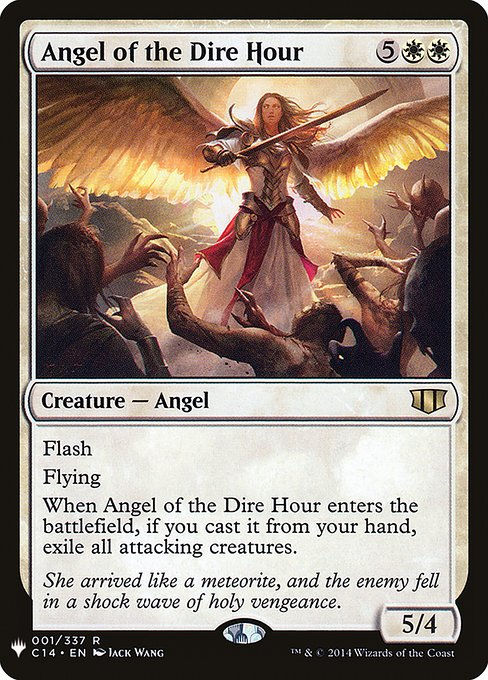 Angel of the Dire Hour (PLST) (C14-1)