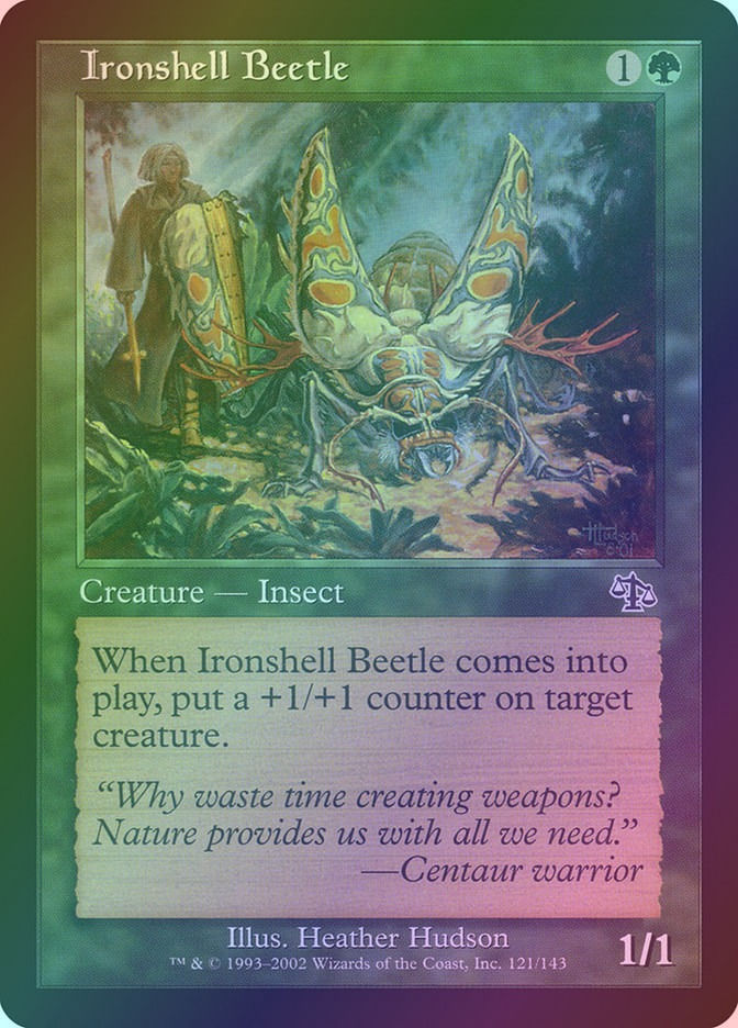 Ironshell Beetle (JUD) (121) / Foil