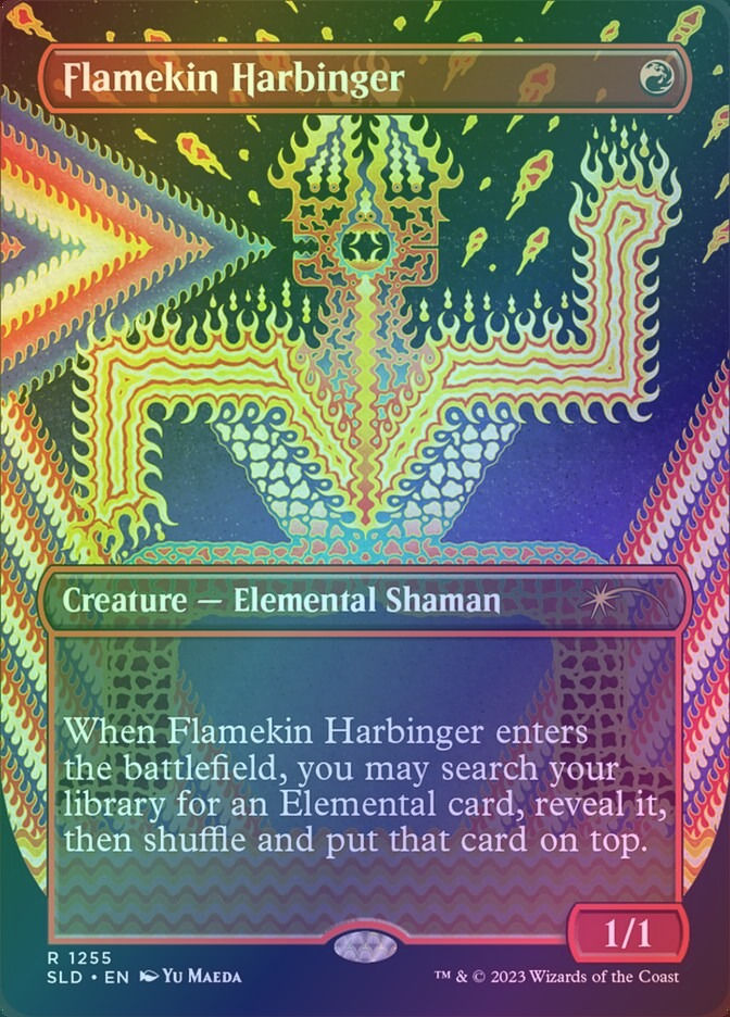 Flamekin Harbinger (SLD) (1255) / Borderless / Foil