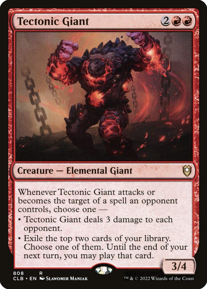 Tectonic Giant (CLB) (808)