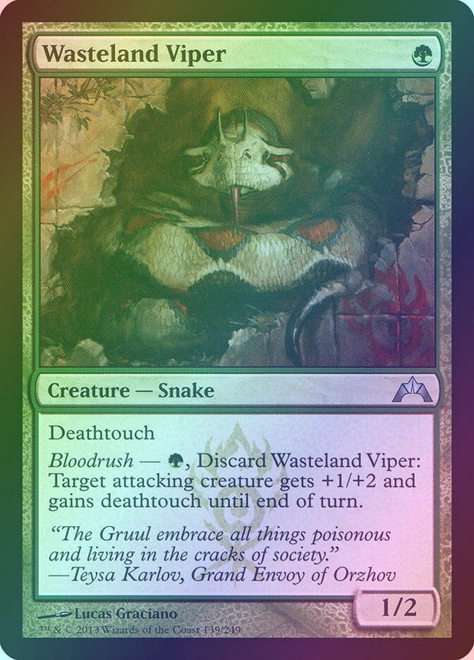 Wasteland Viper (GTC) (139) / Foil