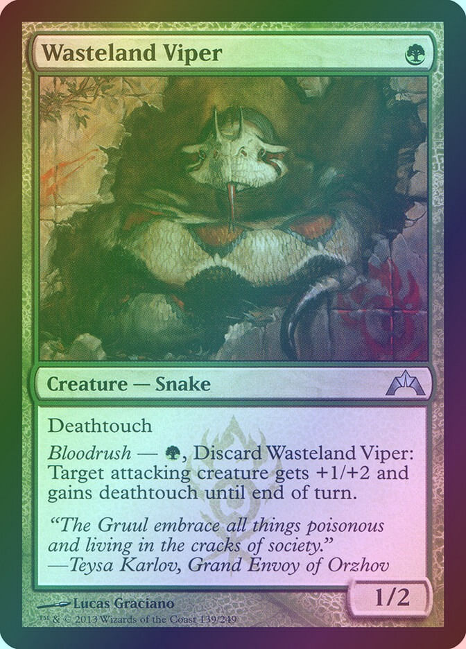Wasteland Viper (GTC) (139) / Foil