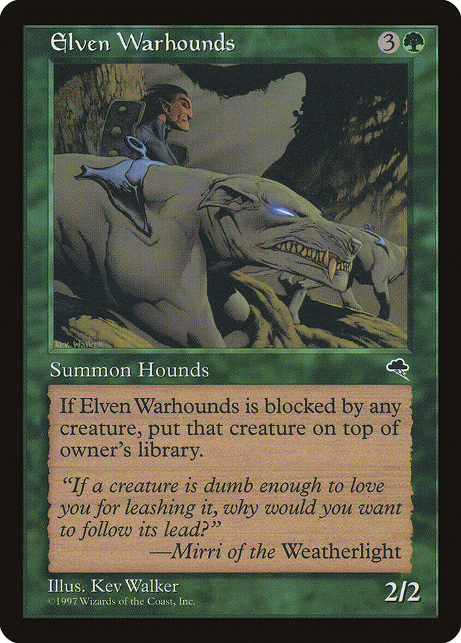 Elven Warhounds (TMP) (225)
