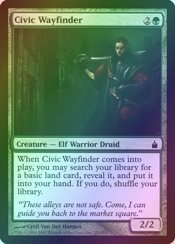Civic Wayfinder (RAV) (157) / Foil