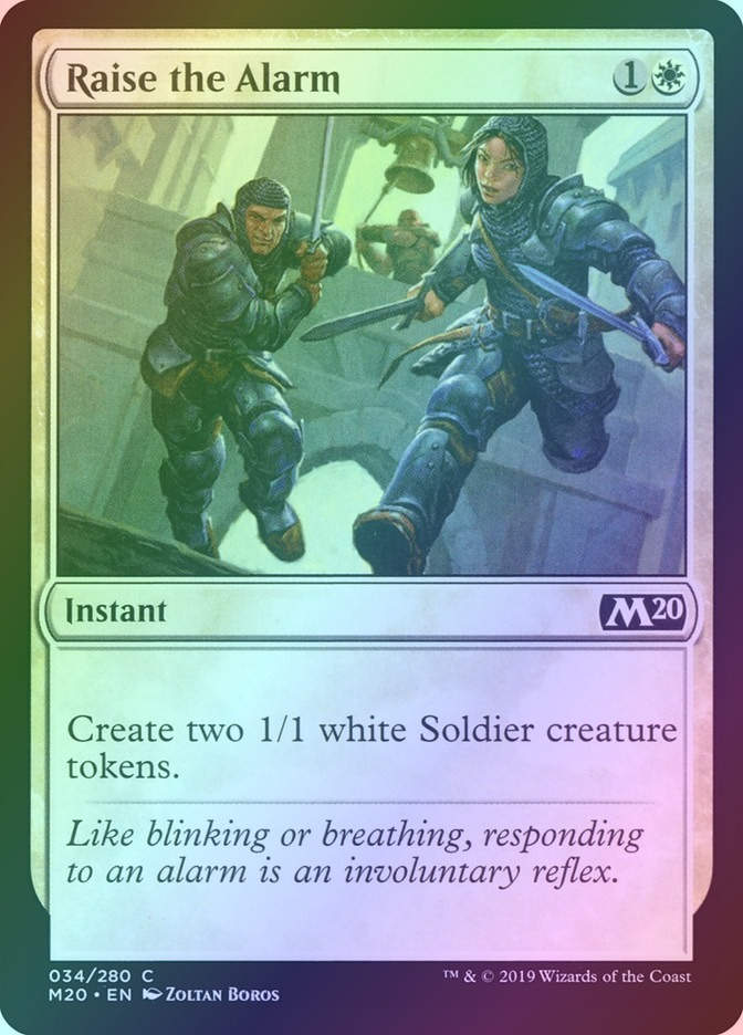 Raise the Alarm (M20) (34) / Foil