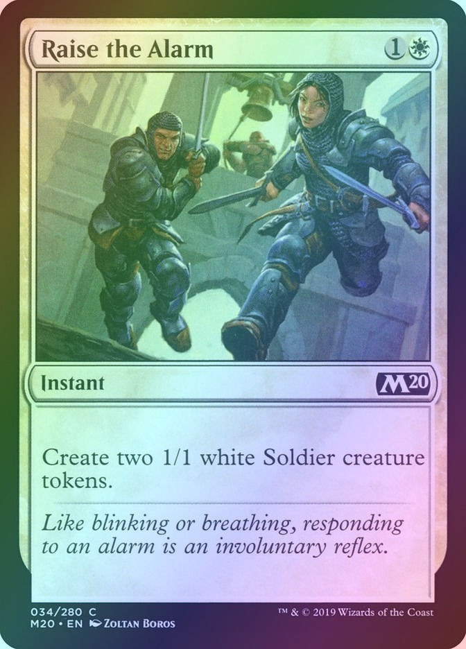 Raise the Alarm (M20) (34) / Foil