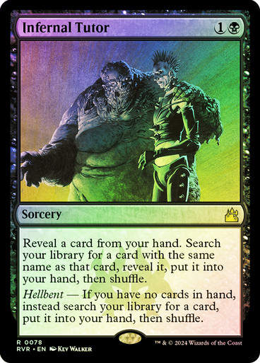 Infernal Tutor (rvr) (78) / Foil
