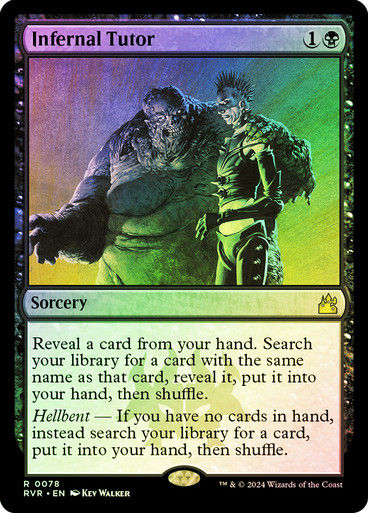 Infernal Tutor (rvr) (78) / Foil