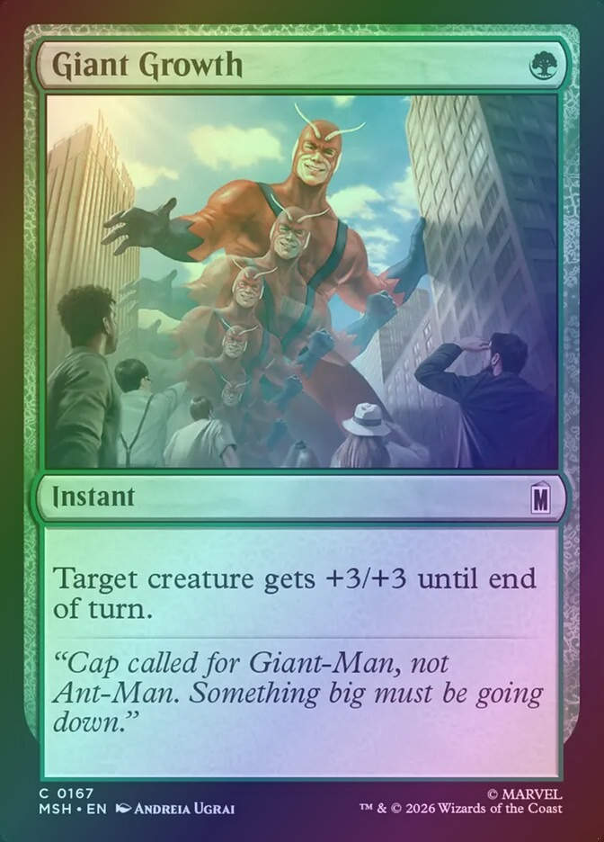 Giant Growth (MSH) (167) / Foil