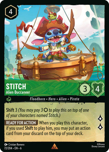 Stitch - Alien Buccaneer (LOR_AZU)