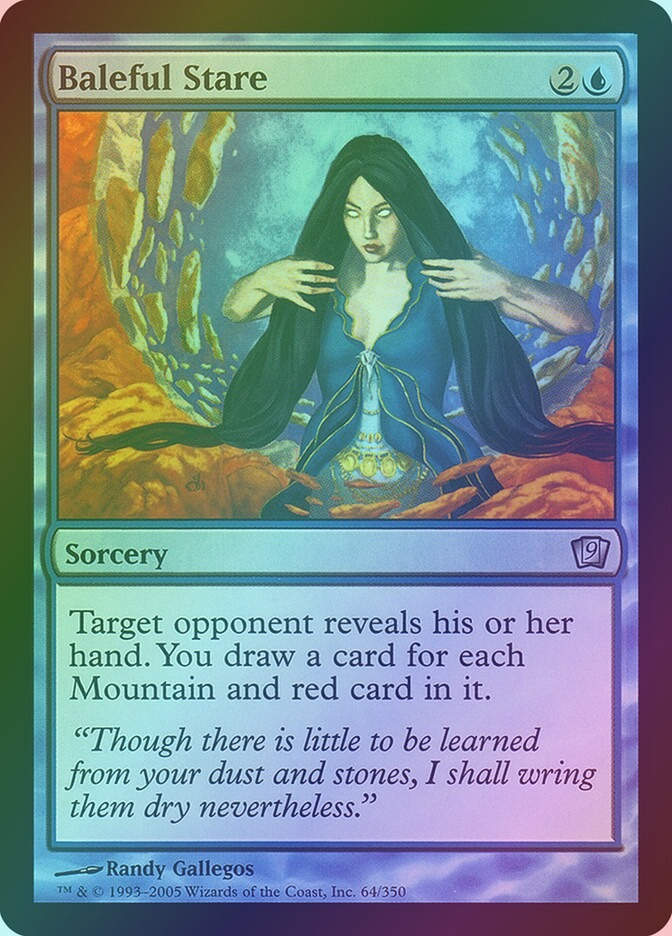 Baleful Stare (9ED) (64★) / Foil
