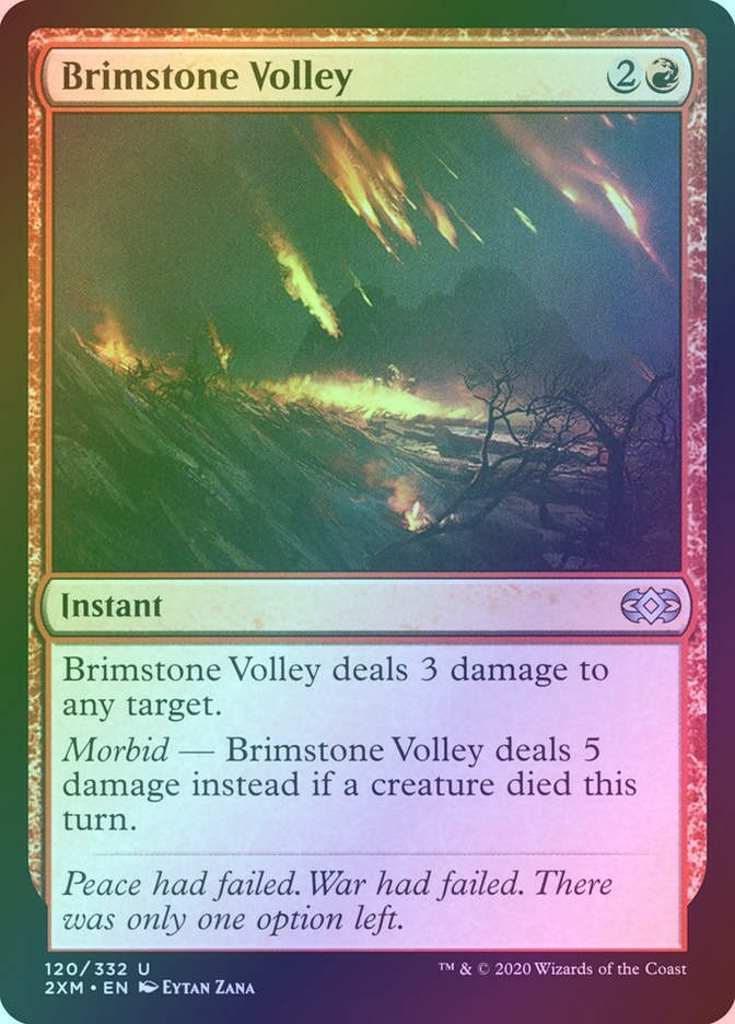 Brimstone Volley (2XM) (120) / Foil