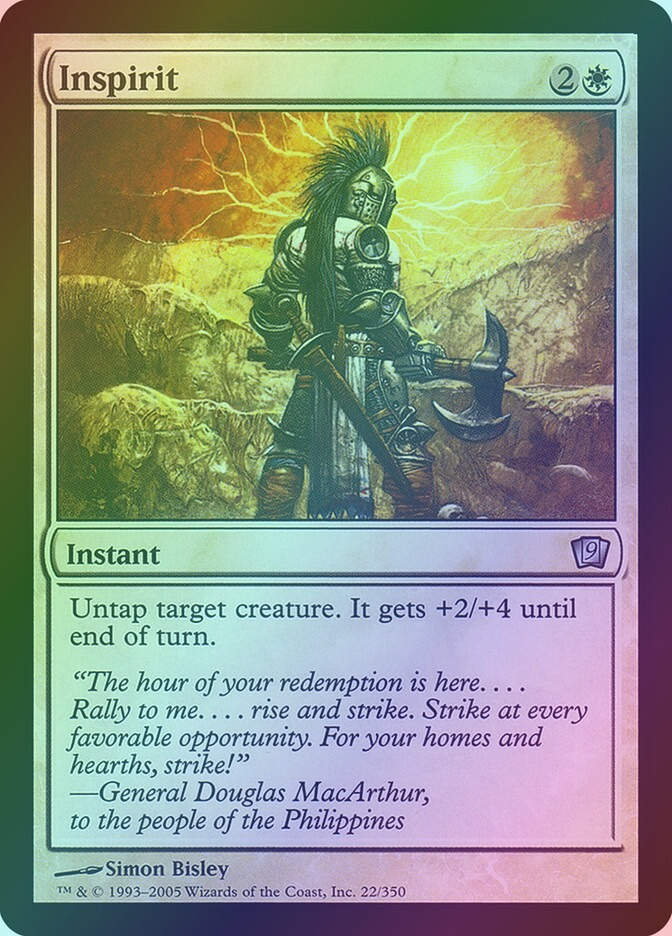 Inspirit (9ED) (22★) / Foil