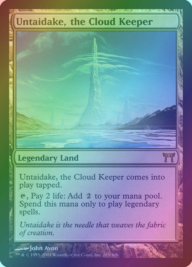 Untaidake, the Cloud Keeper (CHK) (285) / Foil