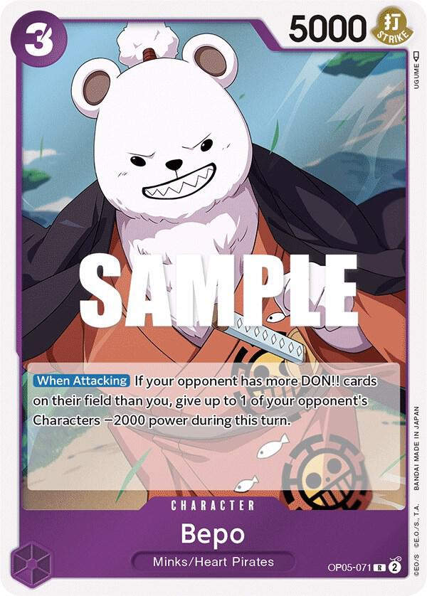 Bepo (OP05-071) / Foil