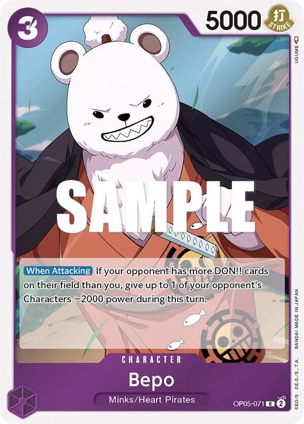 Bepo (OP05-071) / Foil