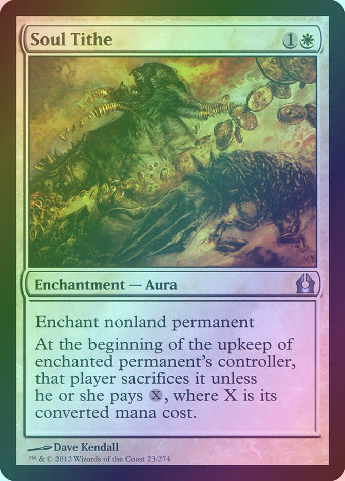 Soul Tithe (RTR) (23) / Foil