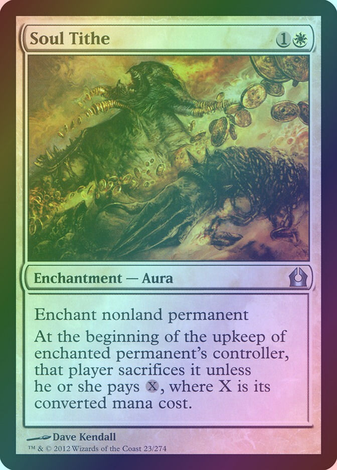 Soul Tithe (RTR) (23) / Foil