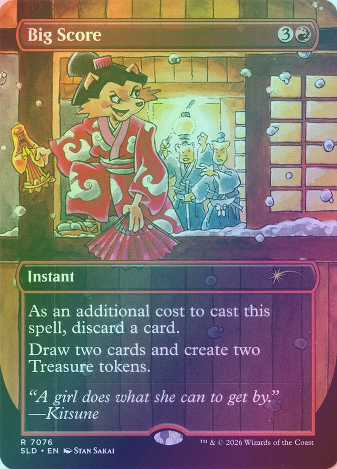 Big Score (SLD) (7076) / Borderless / Foil