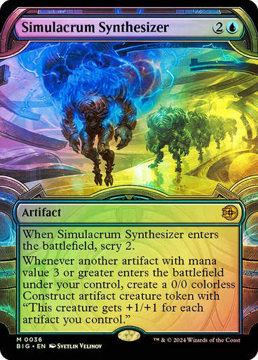 Simulacrum Synthesizer (BIG) (36) / Showcase / Foil