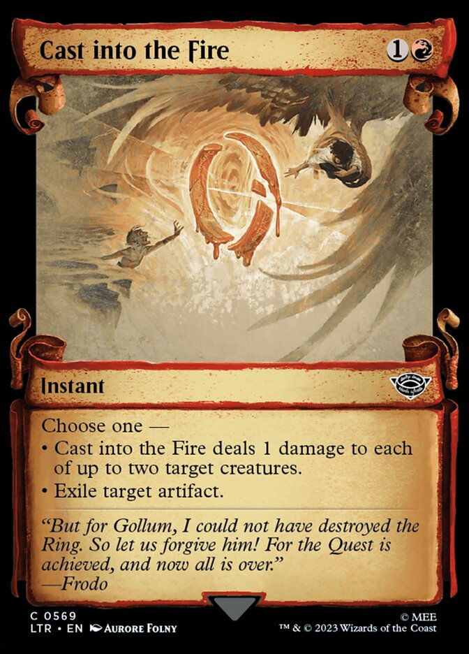 Cast into the Fire (LTR) (569) / Showcase