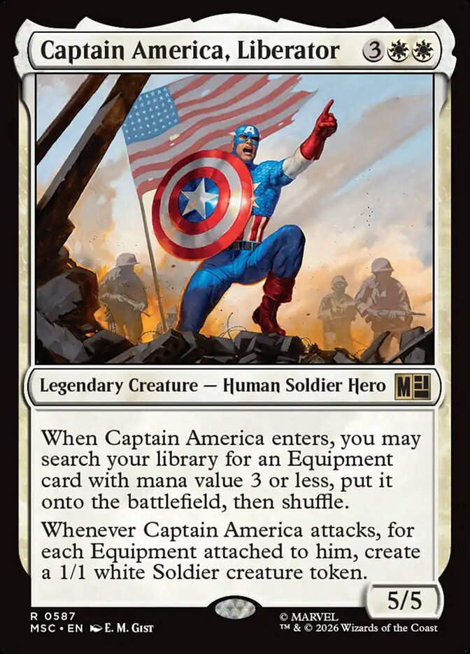 Captain America, Liberator (MSC) (587)