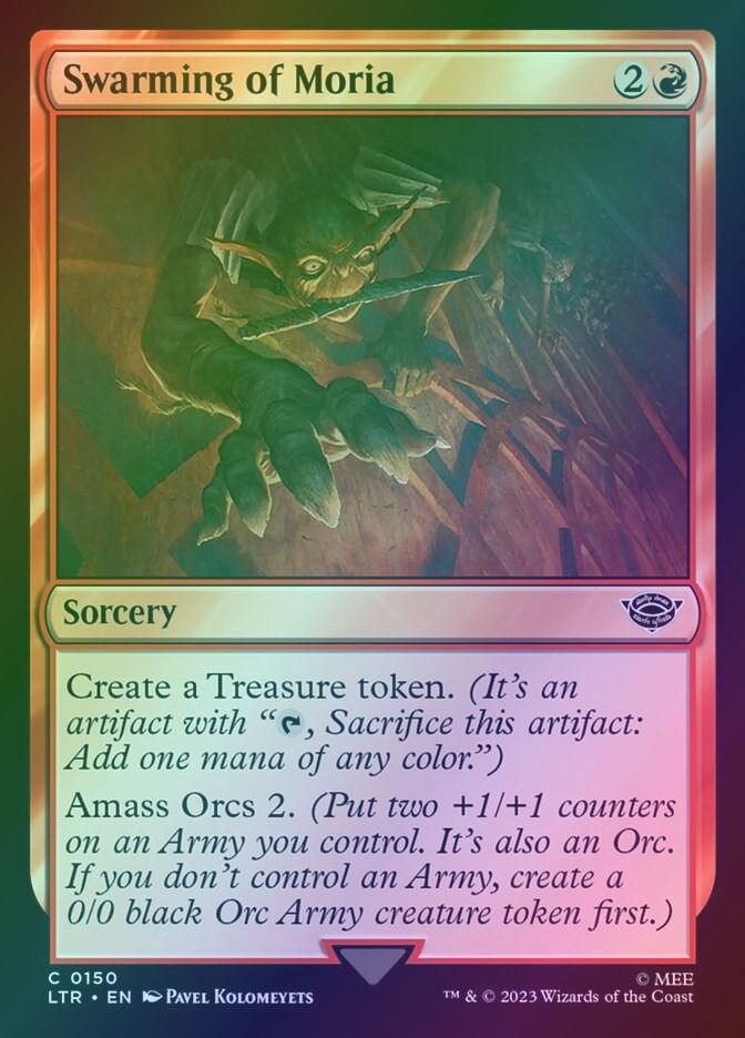 Swarming of Moria (LTR) (150) / Foil