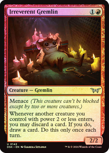 Irreverent Gremlin (DSK) (142) / Foil