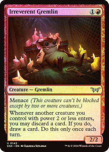 Irreverent Gremlin (DSK) (142) / Foil
