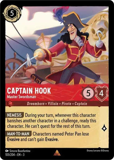 Captain Hook - Master Swordsman (LOR_ITI)