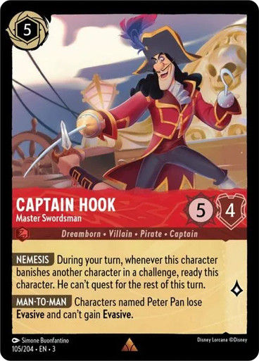 Captain Hook - Master Swordsman (LOR_ITI)