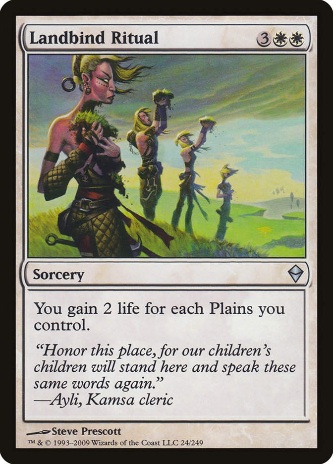 Landbind Ritual (zen)