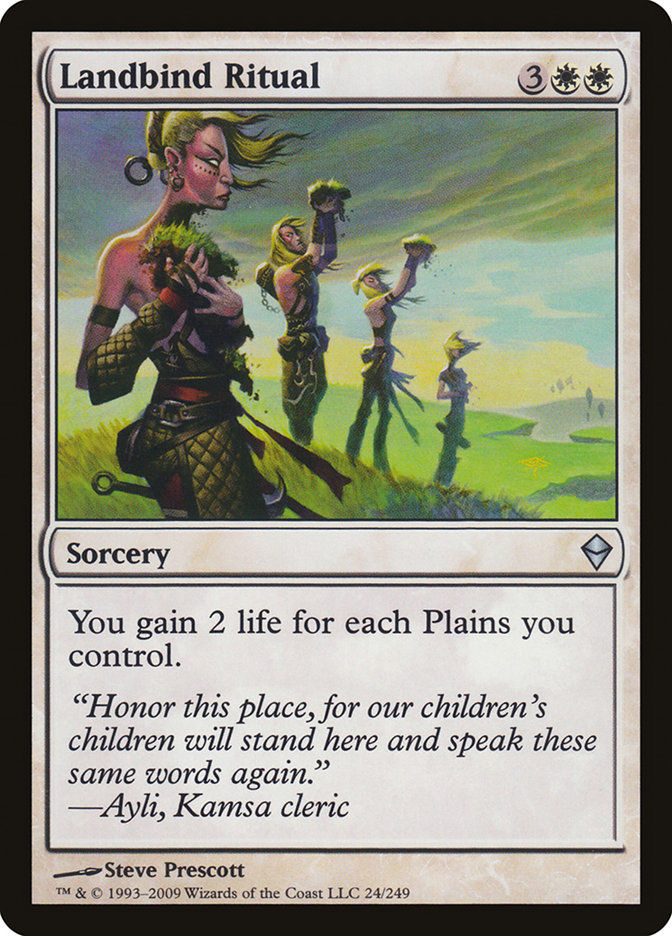Landbind Ritual (zen)