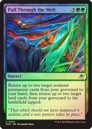 Pull Through the Weft (EOE) (202) / Foil