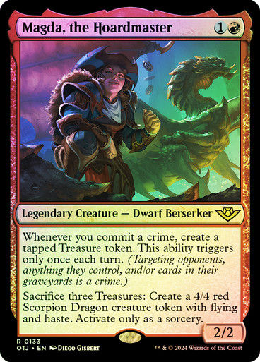 Magda, the Hoardmaster (otj) (133) / Foil