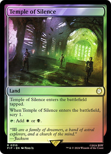 Temple of Silence (pip) (310) / Foil