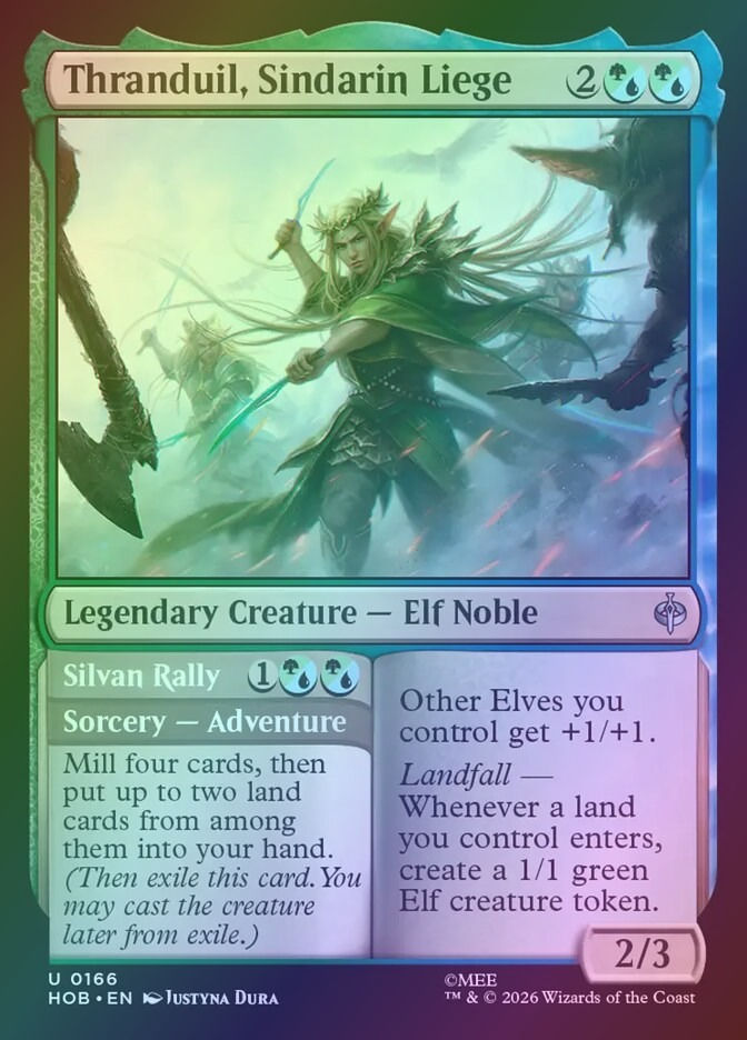 Thranduil, Sindarin Liege // Silvan Rally (HOB) (166) / Foil