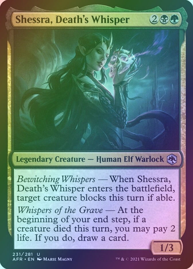 Shessra, Death's Whisper (AFR) (231) / Foil