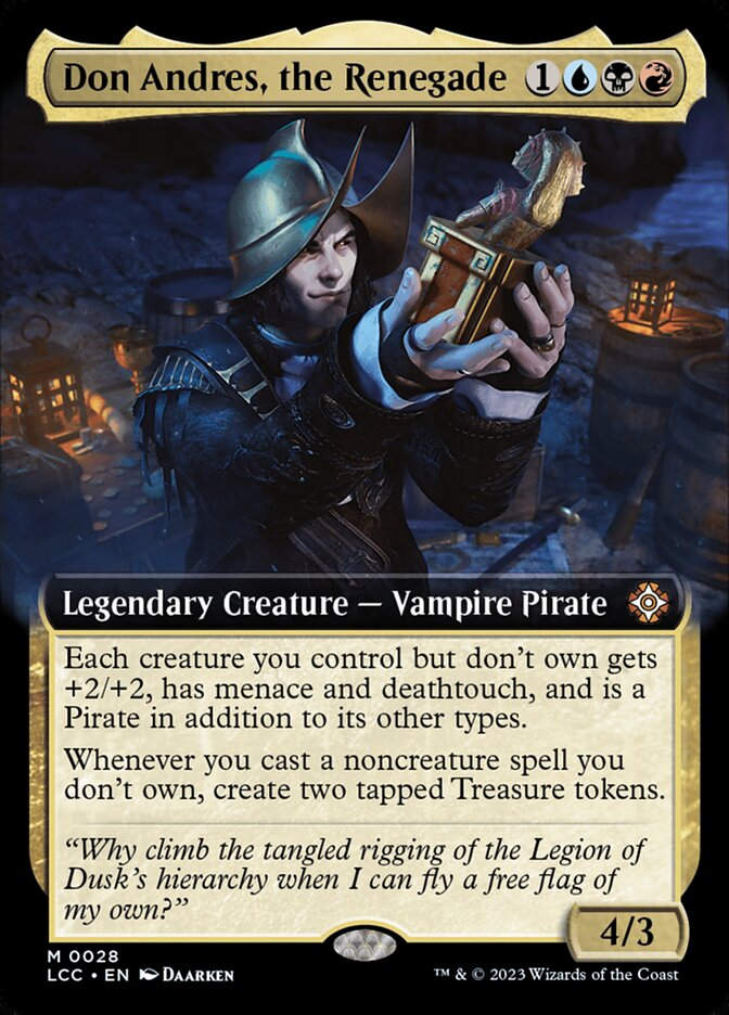 Don Andres, the Renegade (LCC) (28) / Extended Art