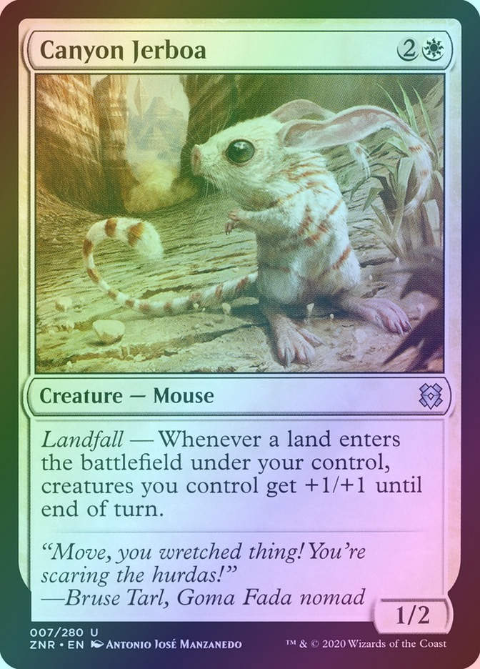 Canyon Jerboa (ZNR) (7) / Foil