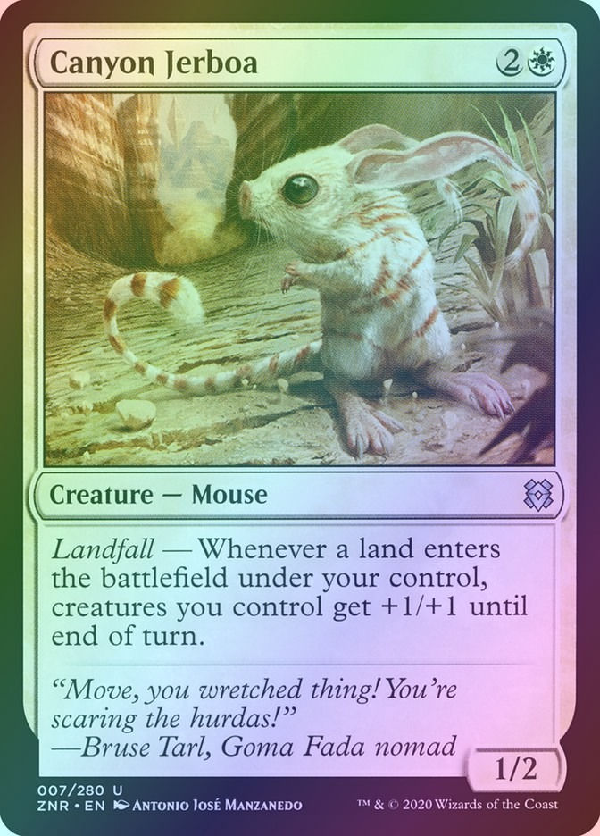 Canyon Jerboa (ZNR) (7) / Foil