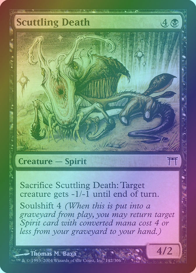Scuttling Death (CHK) (142) / Foil