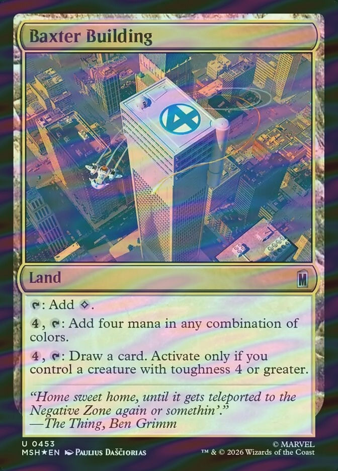 Baxter Building (MSH) (453) / Surge Foil