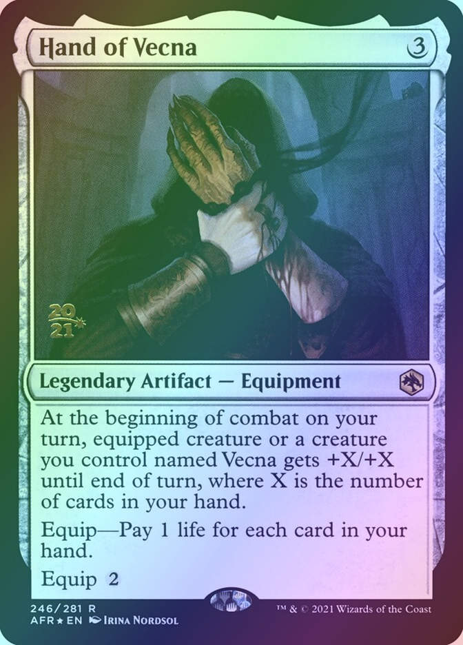 Hand of Vecna (PAFR) (246s) / Foil