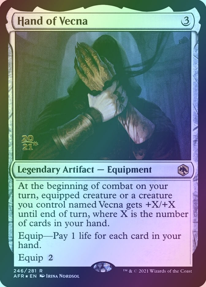 Hand of Vecna (PAFR) (246s) / Foil