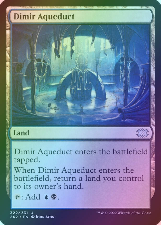 Dimir Aqueduct (2X2) (322) / Foil