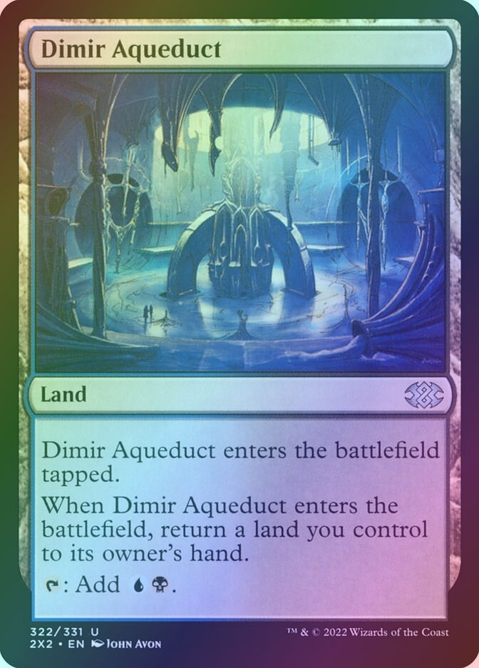 Dimir Aqueduct (2X2) (322) / Foil