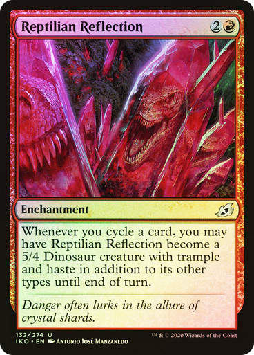 Reptilian Reflection (IKO) (132) / Foil