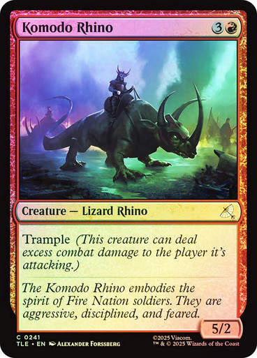 Komodo Rhino (TLE) (241) / Foil